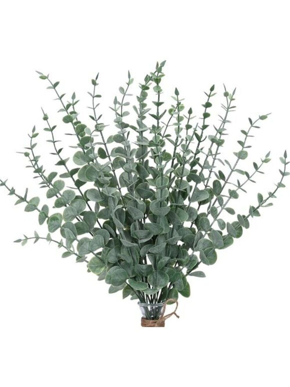 Artificial Eucalyptus Stems Set Greenery Leaves Wedding Farmhouse Decor